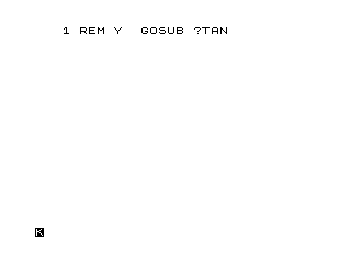 REM line containing Chroma user defined characters machine code routine