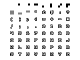 Pixel-5 Outline Font